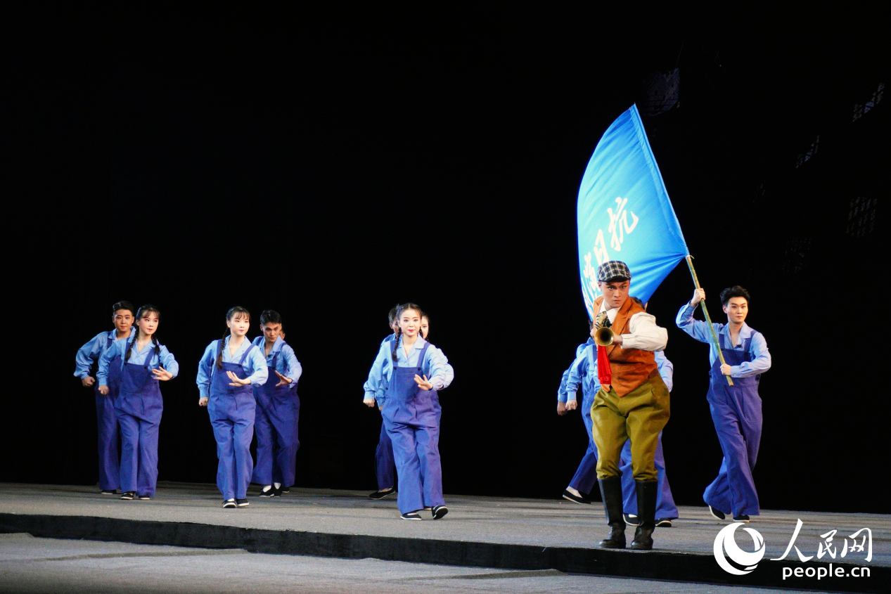 《莫耶·延安頌》劇照。人民網(wǎng) 林銘賢攝