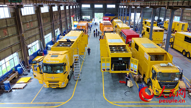 海德馨汽車公司的總裝車間。人民網(wǎng) 李昌乾攝