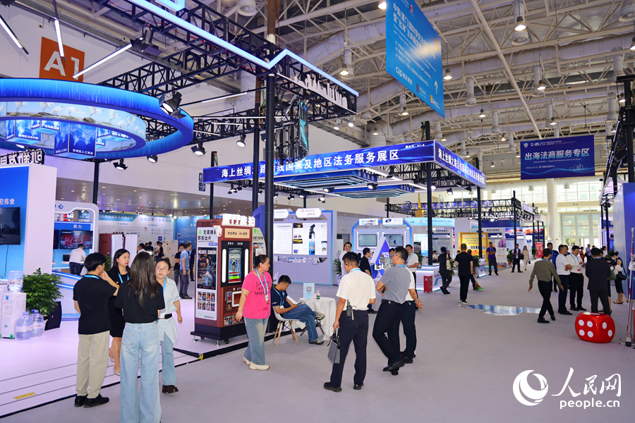 展會現場。人民網記者 陳博攝