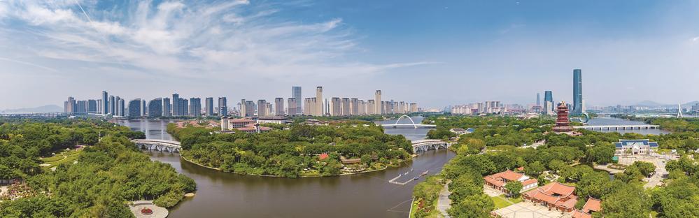 廈門集美區(qū)城景。林志杰攝