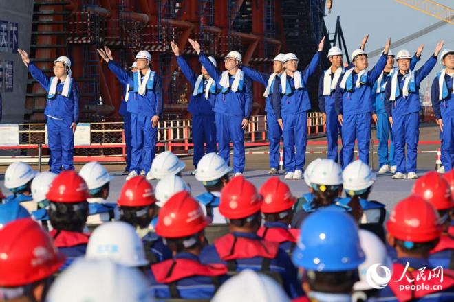 精彩的節(jié)目接連上演，將活動一次次推向高潮。人民網(wǎng)記者 陳博攝