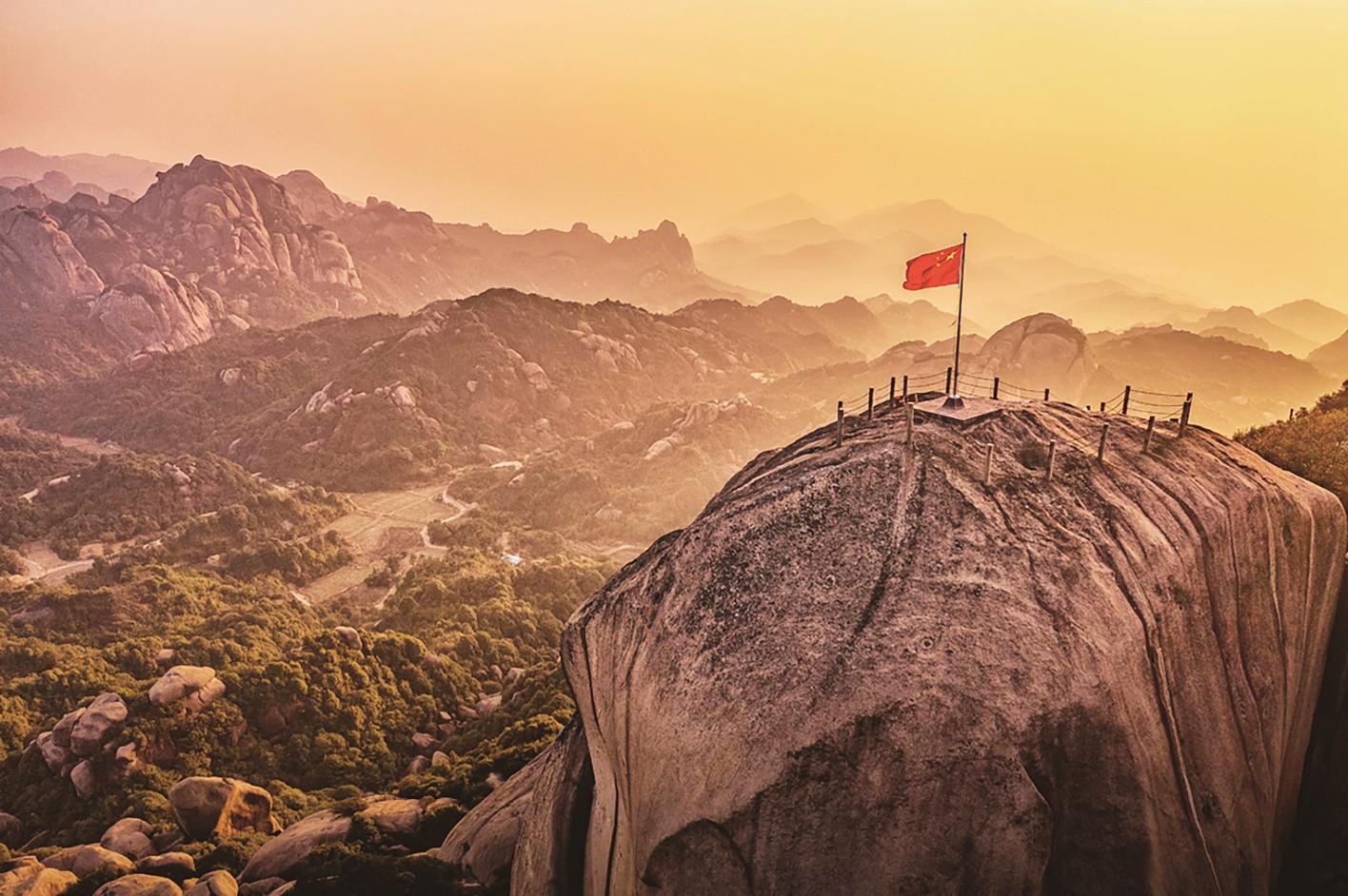 烏山紅旗巖。謝勤杰攝