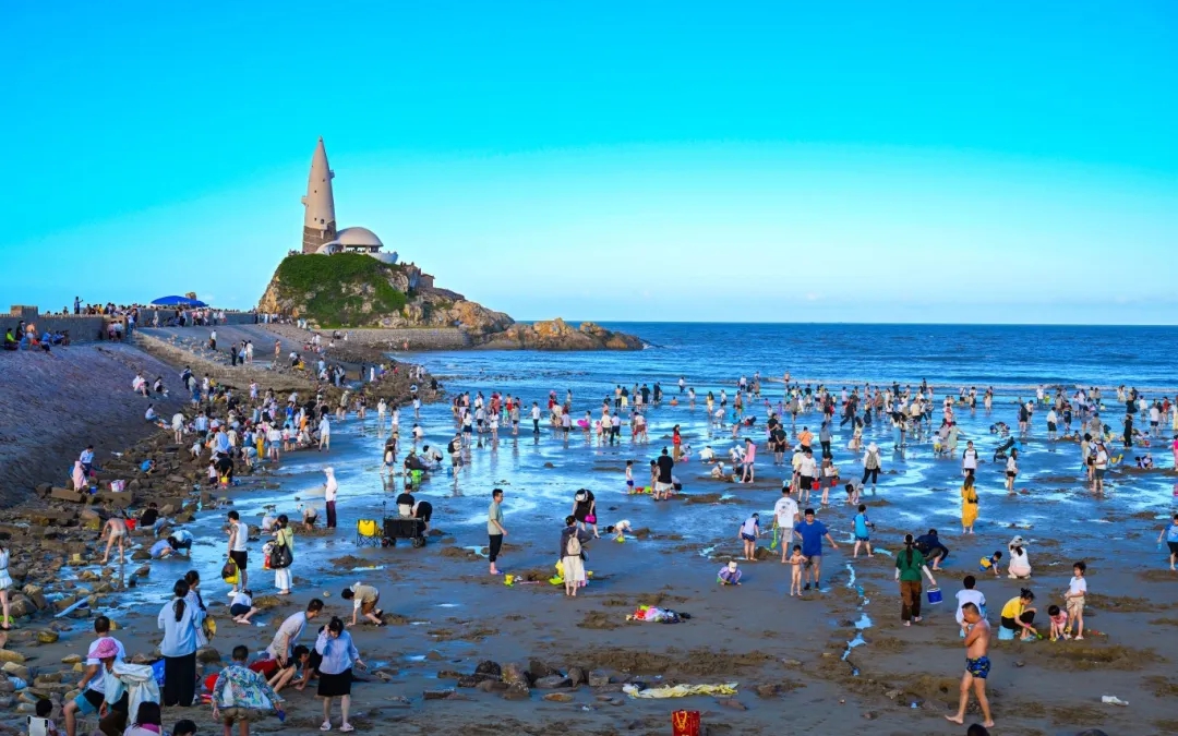 長樂下沙海灘。長樂區(qū)融媒體中心供圖