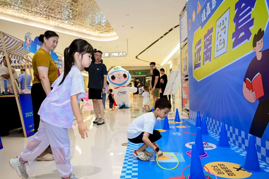 網(wǎng)絡(luò)安全主題市集。思明區(qū)融媒體中心供圖