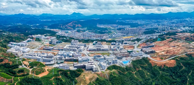 城東古洋工業(yè)區(qū)。德化縣融媒體中心供圖