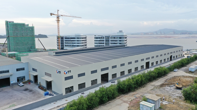 福建銀圖項(xiàng)目主體工程建設(shè)全面完成。林家成攝