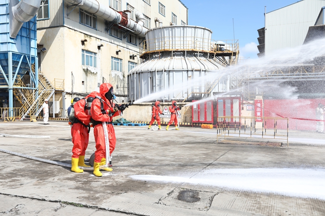 演練現(xiàn)場(chǎng)。漳州開發(fā)區(qū)供圖