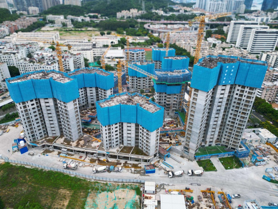 廈門市湖里區(qū)2024P03地塊及配套工程（EPC）項(xiàng)目。中建海峽廈門公司供圖