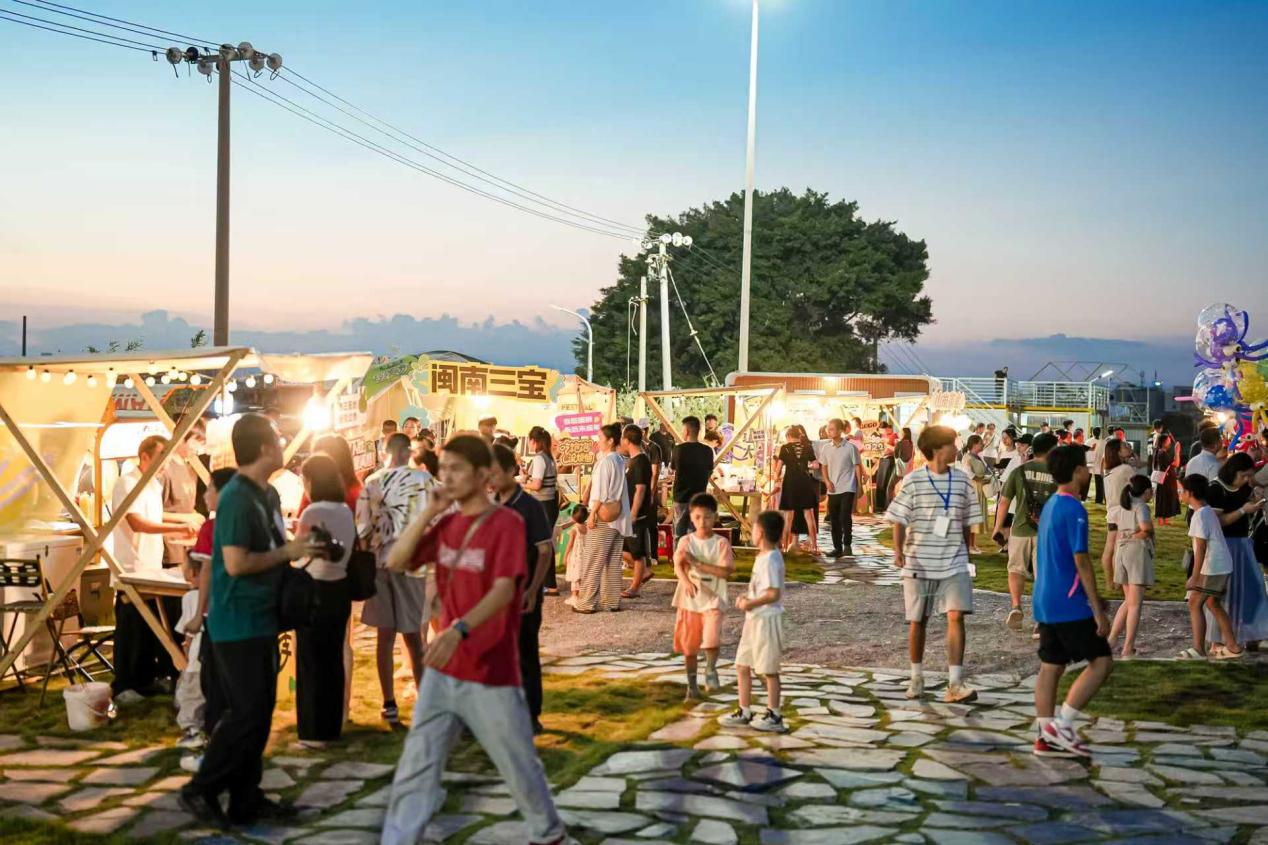 翔安洋溢著濃厚節(jié)日氣氛。