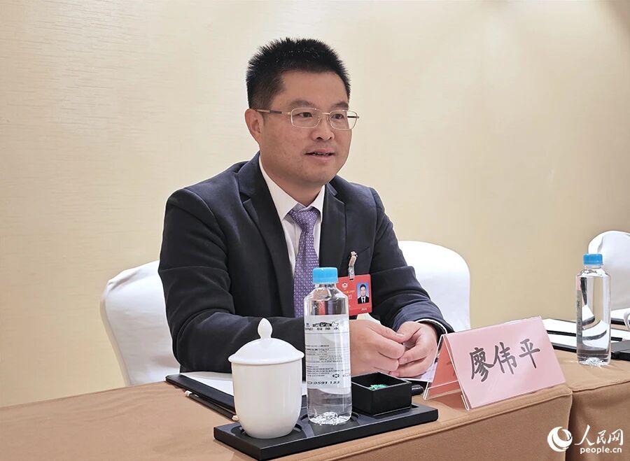 廖偉平（資料圖）。人民網(wǎng) 黃東儀攝