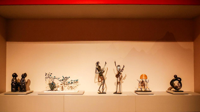 精美的藤鐵藝術(shù)作品。中共安溪縣委宣傳部供圖