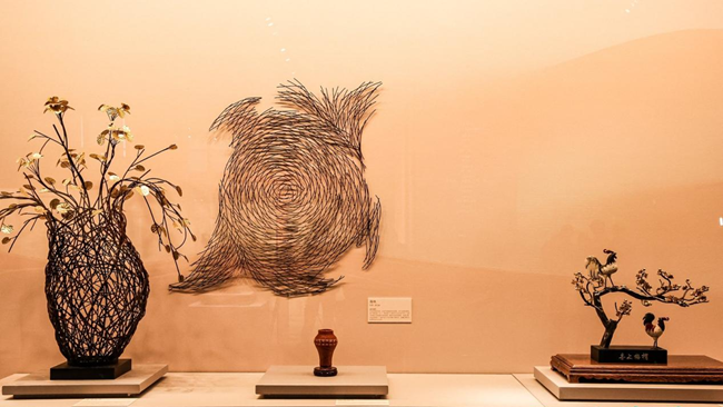 精美的藤鐵藝術(shù)作品。中共安溪縣委宣傳部供圖