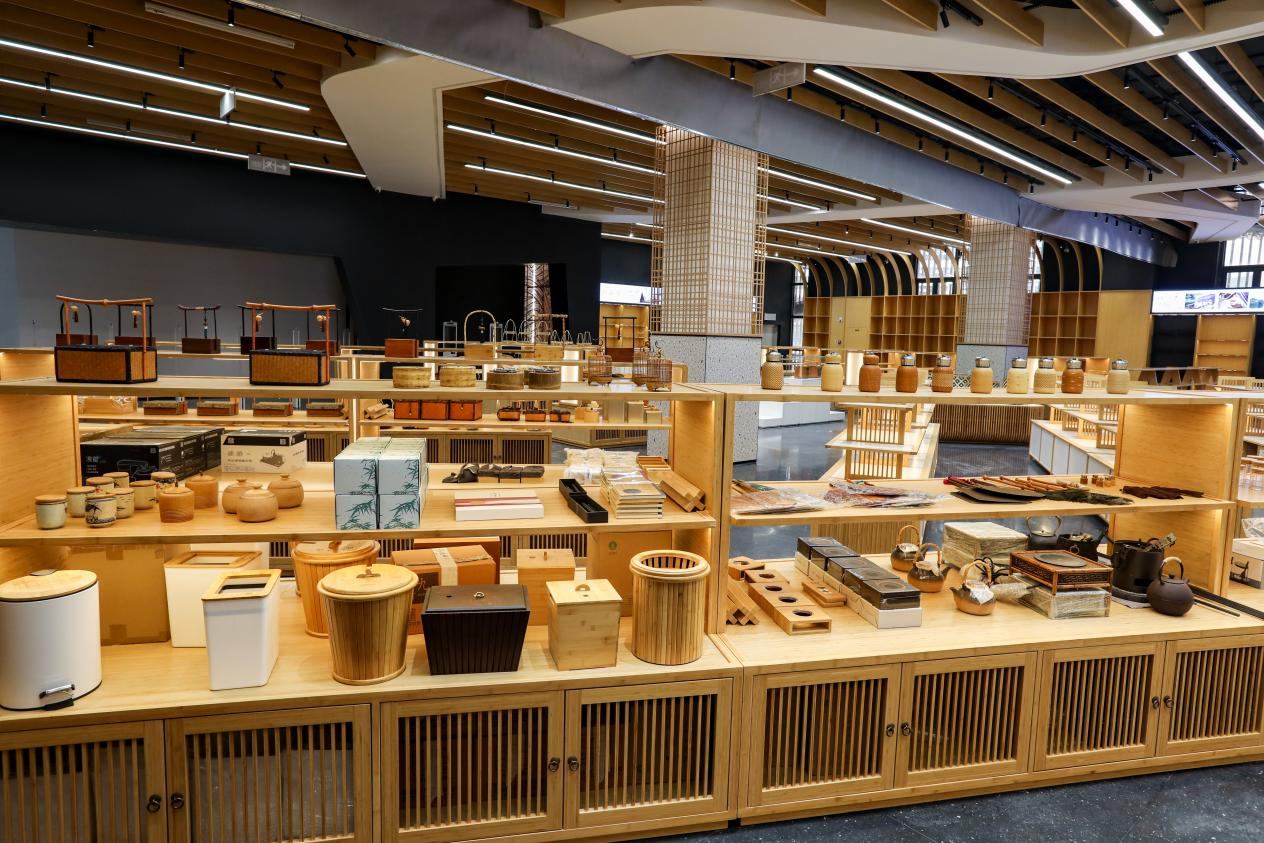 邵武市竹制產(chǎn)品展示空間。鄧賢龍攝