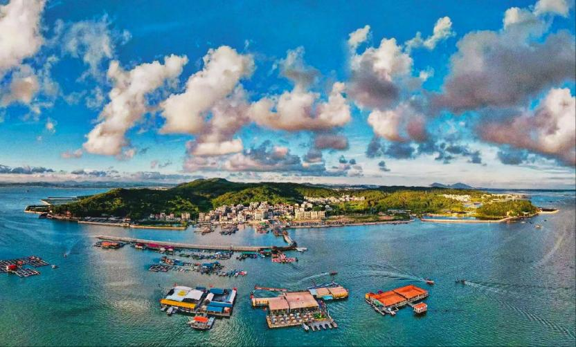 前樓鎮(zhèn)下西坑村全景。東山縣前樓鎮(zhèn)黨委供圖