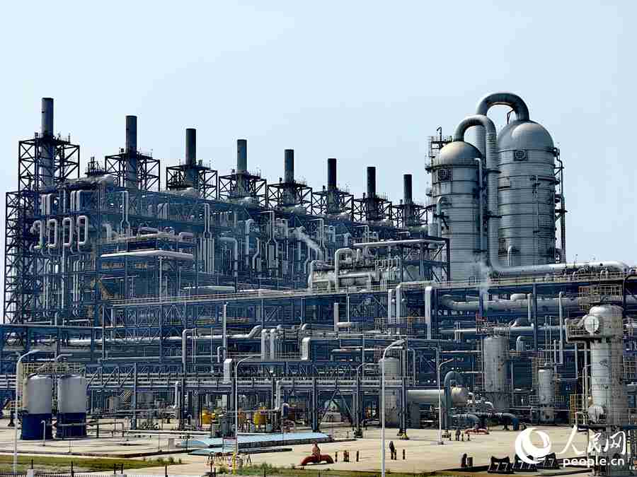 福建能源石化集團(tuán)有多個項(xiàng)目落地漳州古雷石化基地。人民網(wǎng)記者 葉青卿攝