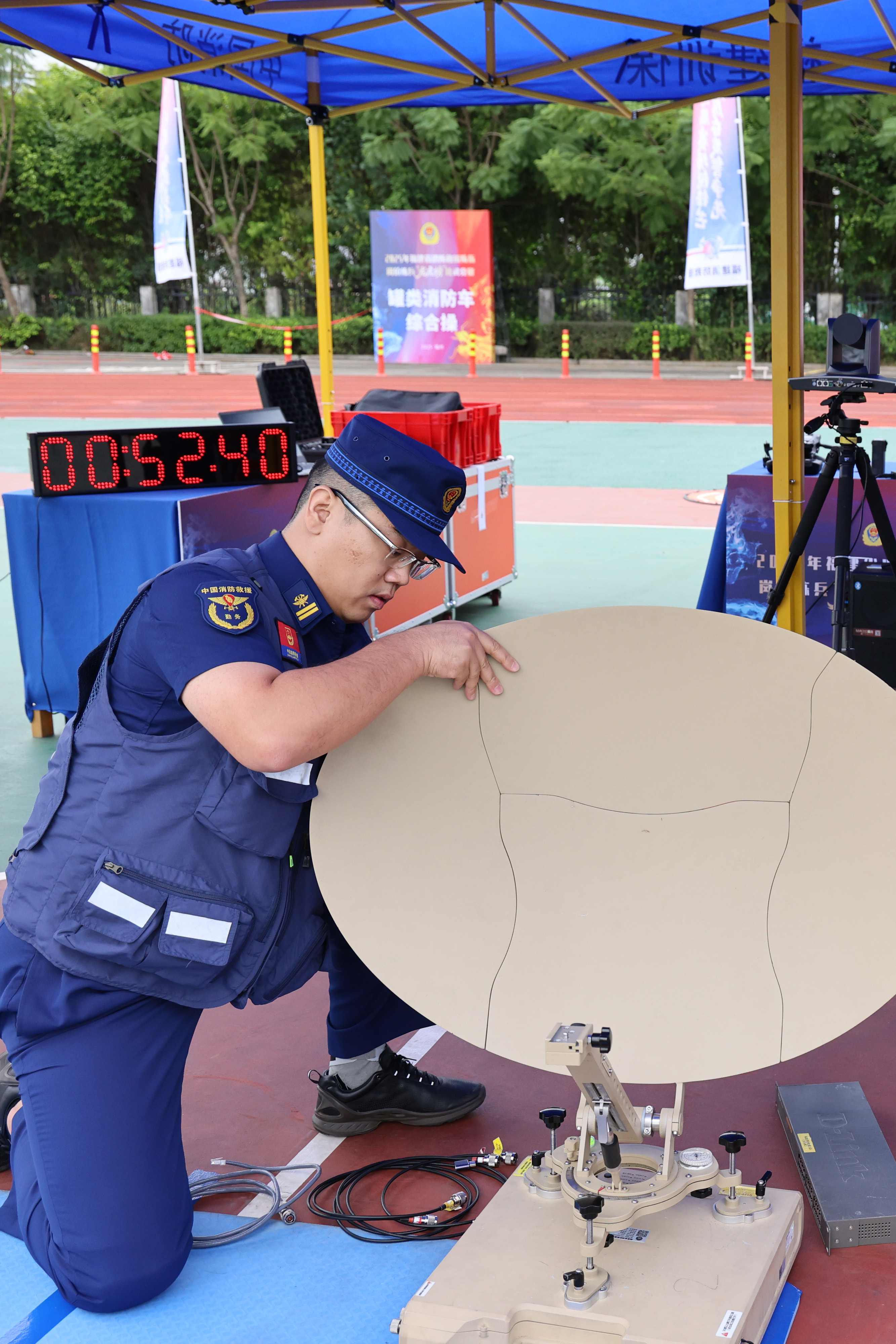 廈門消防斬獲指揮部通信體系搭建單項第一名