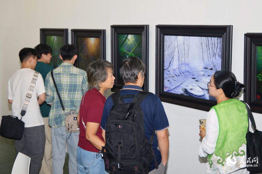 展覽會現(xiàn)場。人民網(wǎng)記者 陳博攝