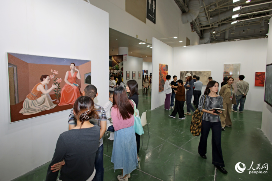 展覽會現(xiàn)場。人民網(wǎng)記者 陳博攝