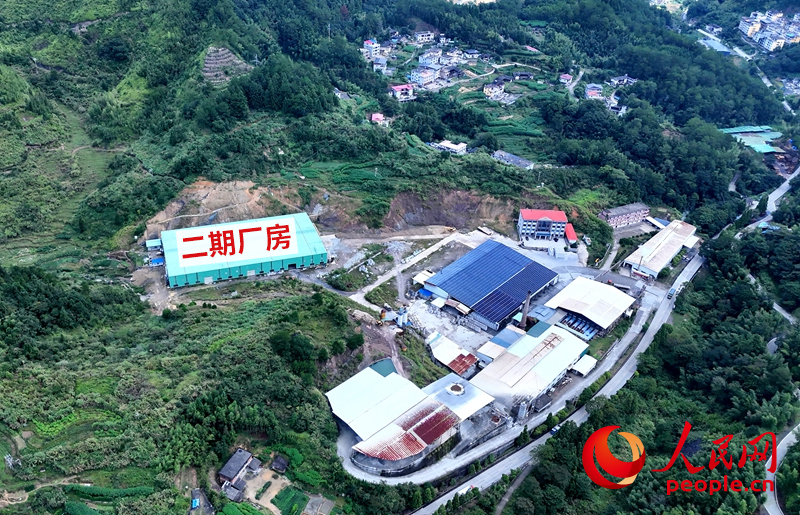 城坤公司廠區(qū)航拍圖（攝于2025年9月25日）。人民網(wǎng)記者 李昌乾攝