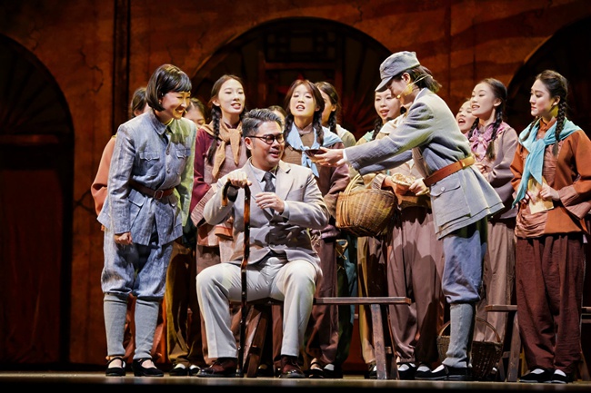 演出劇照。集美大學(xué)供圖