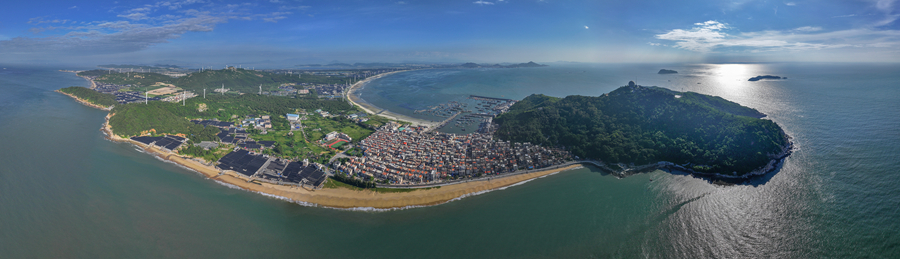澳角村全景。簡銀蕉攝