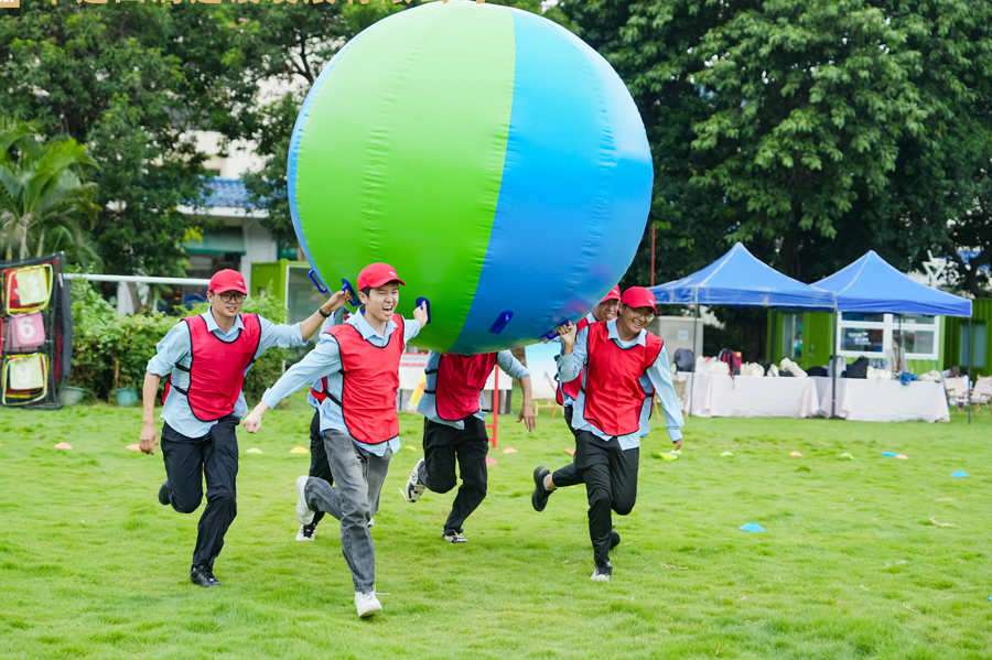 中建四局東南分局工會(huì)開(kāi)展趣味運(yùn)動(dòng)會(huì)。中建四局東南分局供圖