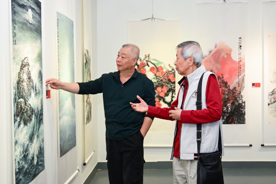 此次活動(dòng)吸引了不少市民游客前來觀展。主辦方供圖