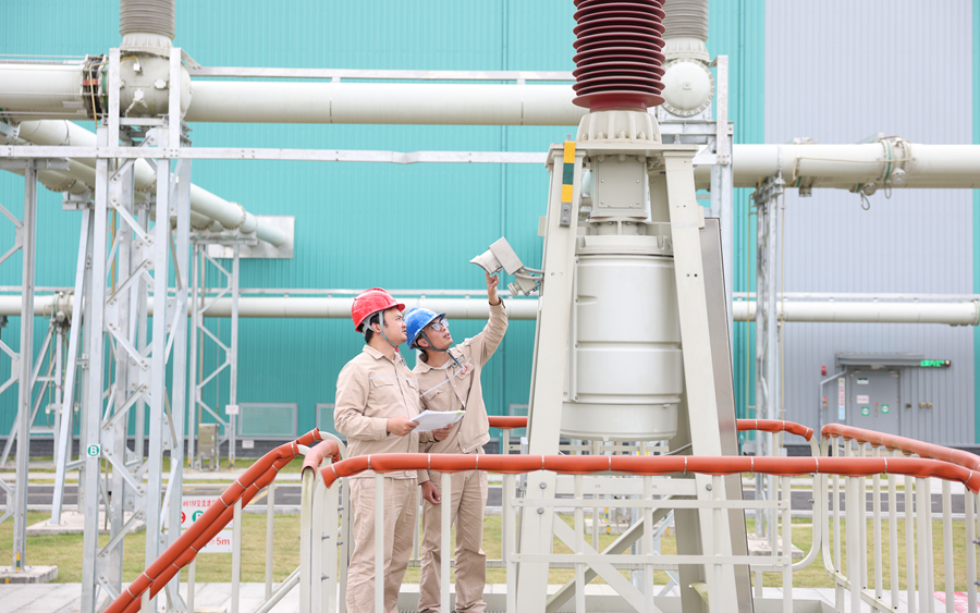 檢修作業(yè)現(xiàn)場(chǎng)