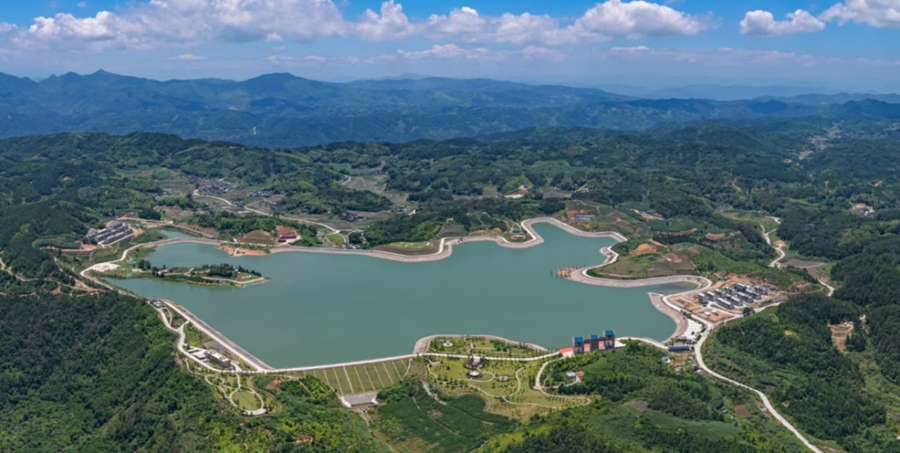 庫區(qū)全景。永泰縣河長辦供圖