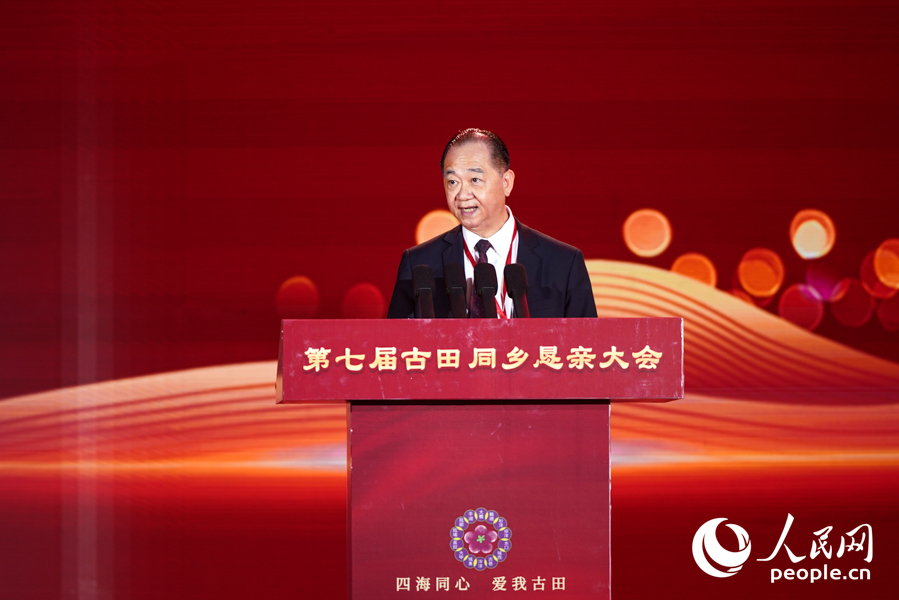 馬來西亞沙巴古田公會創(chuàng)會會長楊忠勇。實習生 鄭舒塵攝