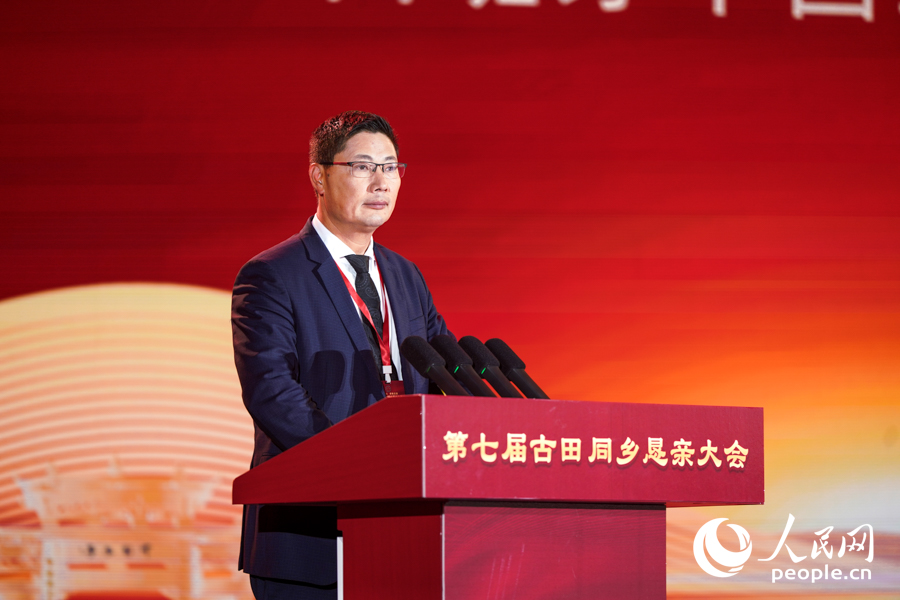 西班牙中國工商聯合會會長陳勝利。實習生 鄭舒塵攝