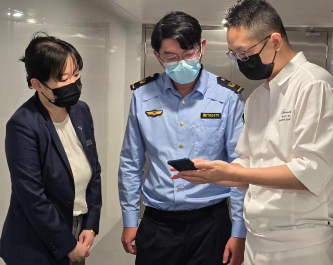 啟動事前監(jiān)管模式，全力守護餐飲安全。湖里市場監(jiān)管局供圖