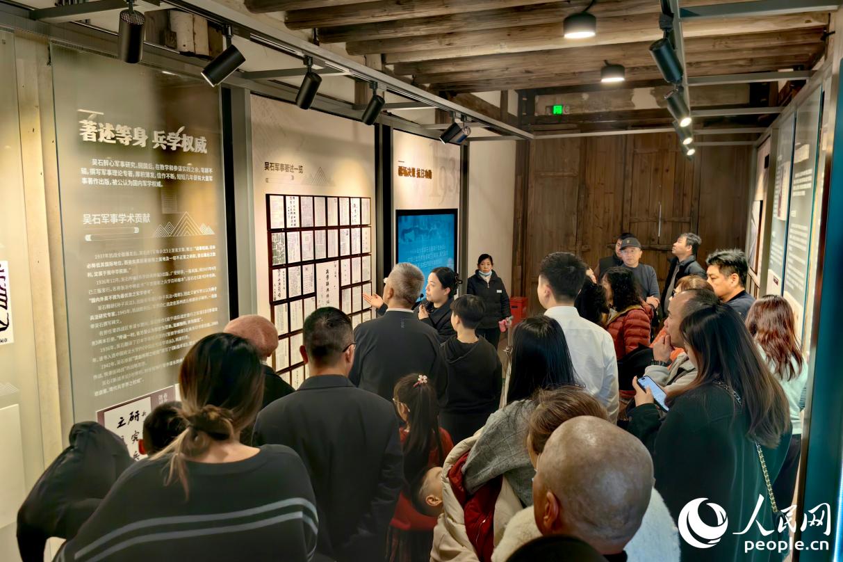 吳石故居吸引眾多游客慕名而來(lái)。人民網(wǎng)記者 葉青卿攝